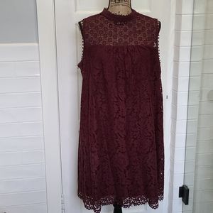 Lacey shift dress
